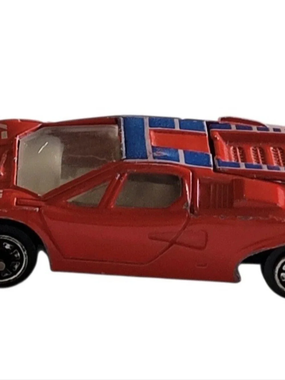 Yatming Lamborghini Countach Tomica Design Red #45 Racing Decals Die-Cast 1:64 T